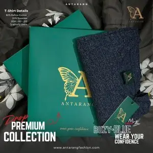 Relaxed Bazi Blue T-Shirt